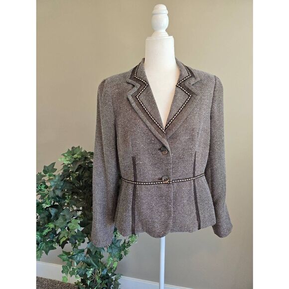 Coldwater Creek Blazer Sz 12 - Picture 1 of 8